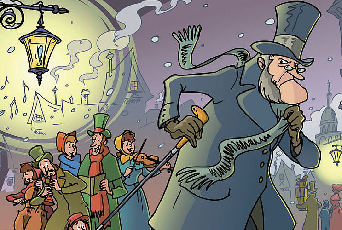Le Drôle De Noël De Scrooge Dessin Animé La Tuffière